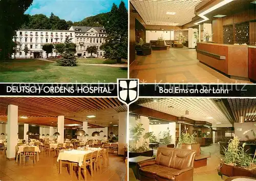 AK / Ansichtskarte 73858815 Bad_Ems Reha-Klinikum Deutsch-Ordens-Hospital Bad_Ems