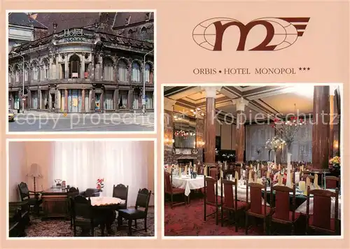 AK / Ansichtskarte 73859128 Wroclaw Orbis Hotel Monopol Gastraeume Wroclaw