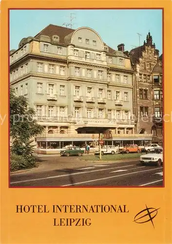 AK / Ansichtskarte 73859356 Leipzig Hotel International Messestadt Leipzig