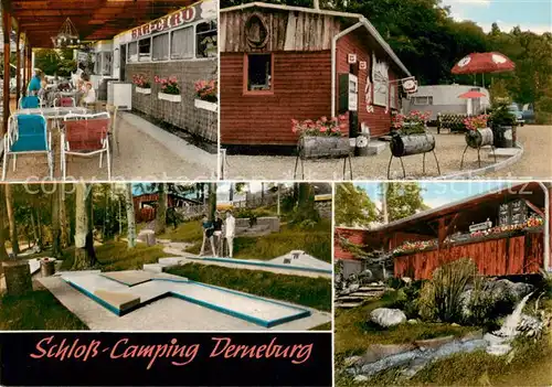 AK / Ansichtskarte 73859599 Derneburg Schloss-Camping Bar Kiosk Minigolf Derneburg