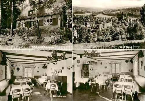 AK / Ansichtskarte 73860158 Oelsnitz_Vogtland Waldcafe Baerenloh Bad Elster Gastzimmer Oelsnitz_Vogtland