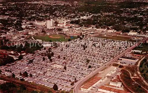 AK / Ansichtskarte Sarasota_Florida_USA Mobile Home Park Fliegeraufnahme 