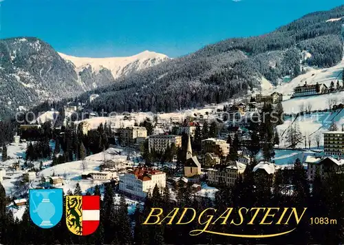 AK / Ansichtskarte 73861215 Badgastein_AT Hotels an der Kaiser Wilhelm Promenade mit Koetschachtal 