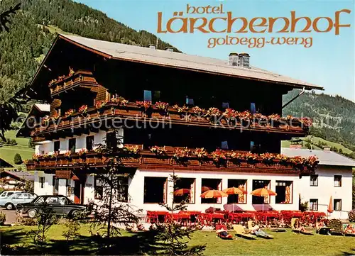 AK / Ansichtskarte 73861247 Goldegg_Pongau_AT Hotel Laerchenhof 