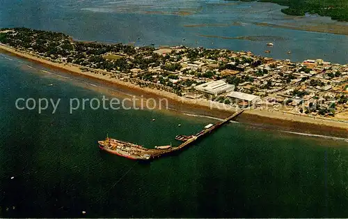 AK / Ansichtskarte 73861583 Puntarenas_Costa_Rica Vista aérea del puerto Hafen 