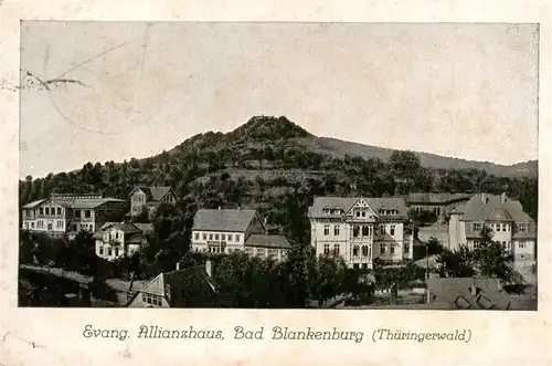 AK / Ansichtskarte 73863818 Bad_Blankenburg Evangelisches Allianzhaus Bad_Blankenburg