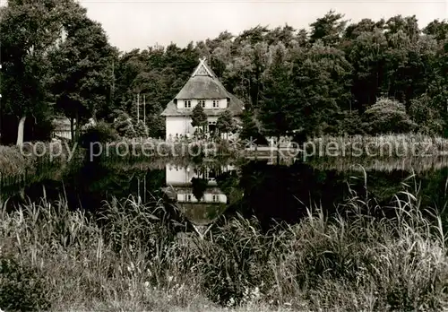 AK / Ansichtskarte 73865109 Parchim Kinderkurheim Markower Muehle Uferpartie am See Parchim