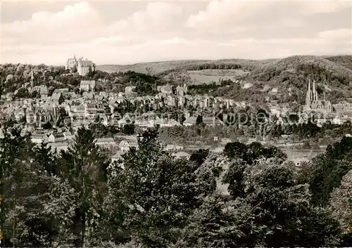 AK / Ansichtskarte 73865406 Marburg_Lahn Panorama Marburg_Lahn