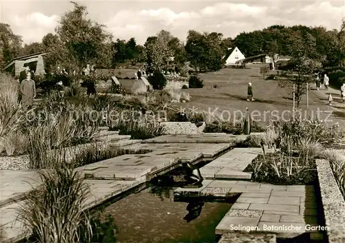 AK / Ansichtskarte 73865474 Solingen Botanischer Garten Solingen