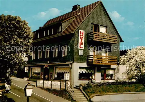 AK / Ansichtskarte 73865523 Burg_Wupper Hotel Café Restaurant Buder Burg Wupper