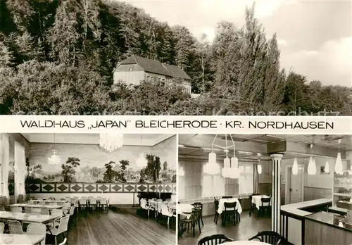 AK / Ansichtskarte 73865633 Bleicherode Waldhaus Japan Gaststaette Bleicherode