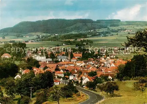 AK / Ansichtskarte 73866172 Gersfeld_Rhoen Panorama Kneipp-Luftkurort Naturpark Rhoen Gersfeld Rhoen