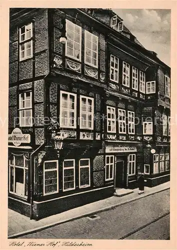 AK / Ansichtskarte 73866581 Hildesheim Hotel Wiener Hof Hildesheim