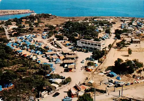 AK / Ansichtskarte  La_Couronne_Plage_de_Sainte_Croix_13 Camping International Le Mas vue aérienne 