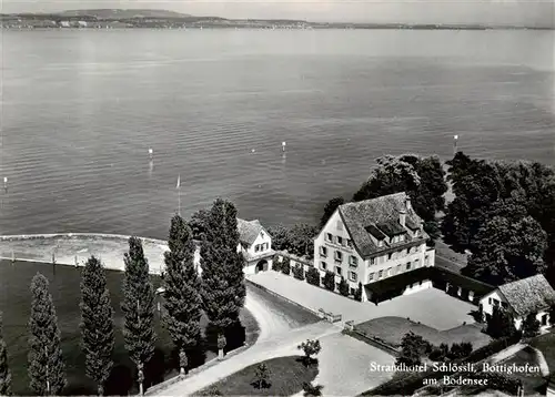 AK / Ansichtskarte  Bottighofen_TG Strandhotel Schloessli am Bodensee 