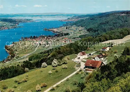 AK / Ansichtskarte  Klingenzell_Mammern_TG Restaurant Klingenzellerhof Fliegeraufnahme 