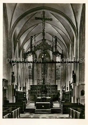 AK / Ansichtskarte 73869219 Salzwedel Marienkirche Inneres Salzwedel