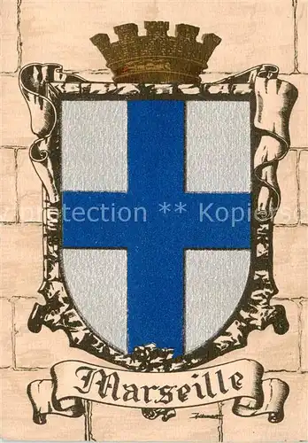 AK / Ansichtskarte  Marseille_13 Stadtwappen 