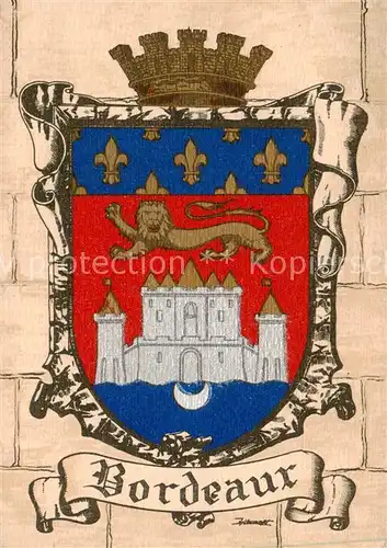 AK / Ansichtskarte  Bordeaux_33 Stadtwappen 