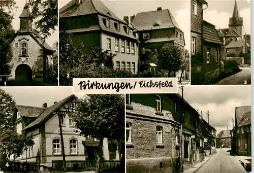 AK / Ansichtskarte 73871636 Birkungen_Eichsfeld Kapelle Polytechn Oberschule Schulzengasse Schwesternhaus Johannesstrasse 