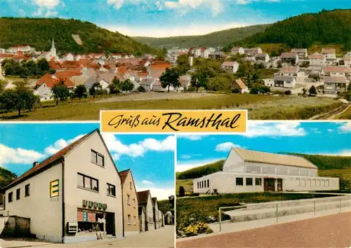 AK / Ansichtskarte 73871948 Ramsthal Panorama Edeka Valentin Staeblein  Ramsthal