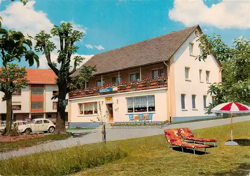 AK / Ansichtskarte 73872404 Gersfeld_Rhoen Gasthaus Pension Zur Rhoenlust Gersfeld Rhoen