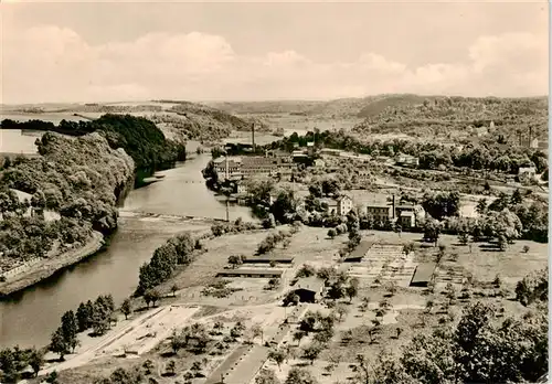 AK / Ansichtskarte 73872481 Leisnig Panorama Blick vom Burgturm ins Muldental Leisnig