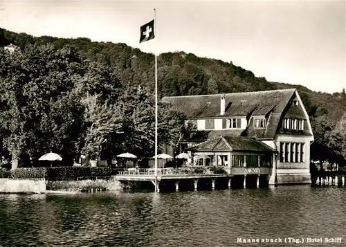 AK / Ansichtskarte  Mannenbach-Salenstein_TG Hotel Schiff 