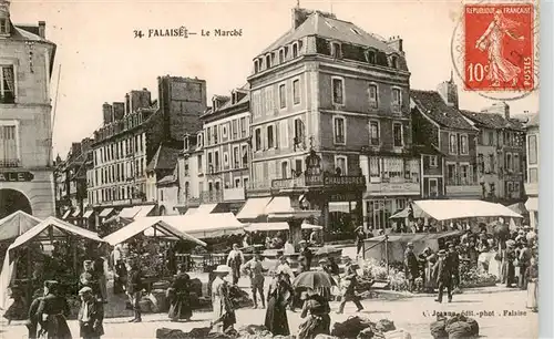 AK / Ansichtskarte  Falaise__14_Calvados Le Marché 