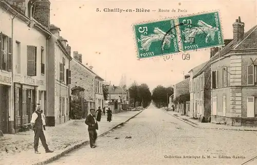 AK / Ansichtskarte  Chailly-en-Biere_77_Seine-et-Marne Route de Paris 