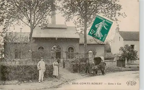 AK / Ansichtskarte  Brie-Comte-Robert_77_Seine-et-Marne Usine à Gaz 