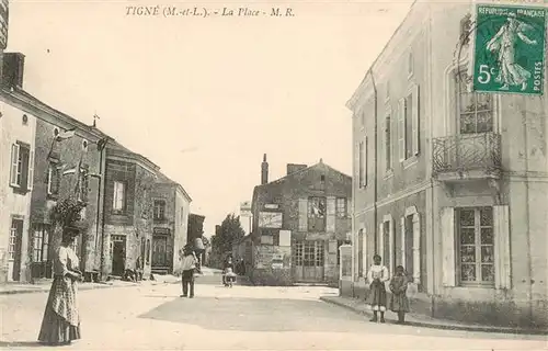 AK / Ansichtskarte  Tigne_49_Maine-et-Loire La Place 