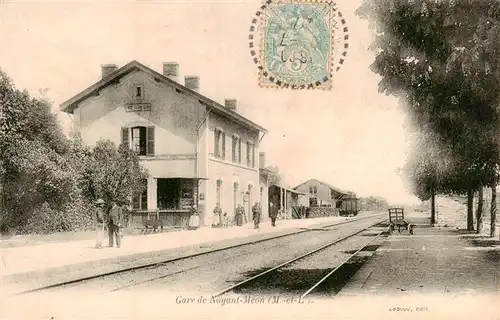 AK / Ansichtskarte  Meon_49_Maine-et-Loire Gare de Noyant 