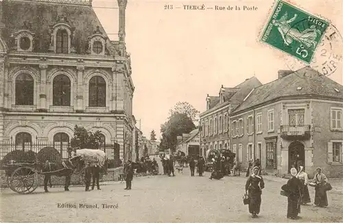 AK / Ansichtskarte  Tierce_49_Maine-et-Loire Rue de la Poste 