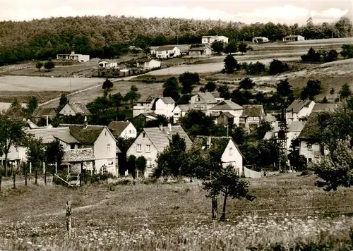 AK / Ansichtskarte 73873464 Hassenroth_Hoechst _Odenwald Panorama mit Gasthaus Metzgerei Friedrich 