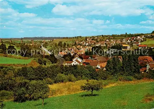 AK / Ansichtskarte 73873985 Aach_Dornstetten Drei Taeler Ort Panorama Aach_Dornstetten