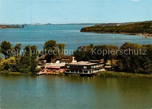 AK / Ansichtskarte 73874063 Ratzeburg Hotel Restaurant Cafe Der Seehof Fliegeraufnahme Ratzeburg