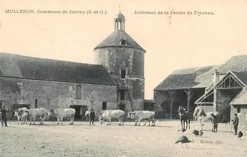 AK / Ansichtskarte  Mulleron_Janvry_91_Essonne Commune de Janvry Interieur de la Ferme de Fresnau 