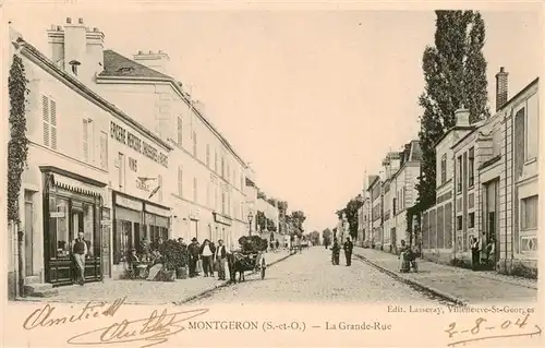 AK / Ansichtskarte  Montgeron_91_Essonne La Grande Rue 