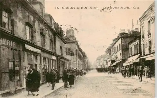 AK / Ansichtskarte  Choisy-le-Roi_94_Val-de-Marne La Rue Jean Jaures 