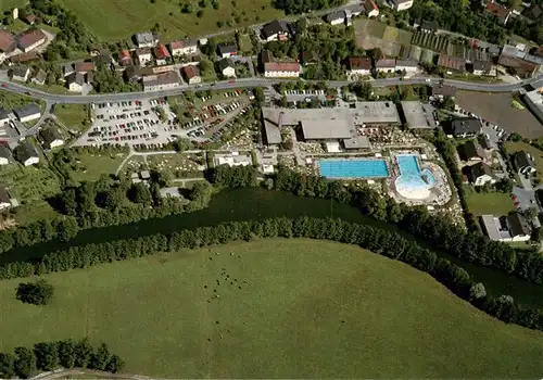 AK / Ansichtskarte 73875405 Hengersberg Freibad Fliegeraufnahme Hengersberg