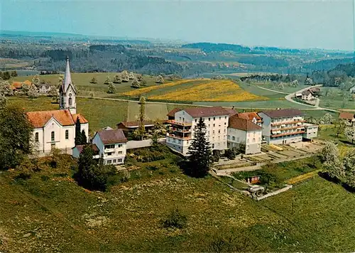 AK / Ansichtskarte  St_Pelagiberg_TG Kurhaus Marienburg Fliegeraufnahme mit Kirche 