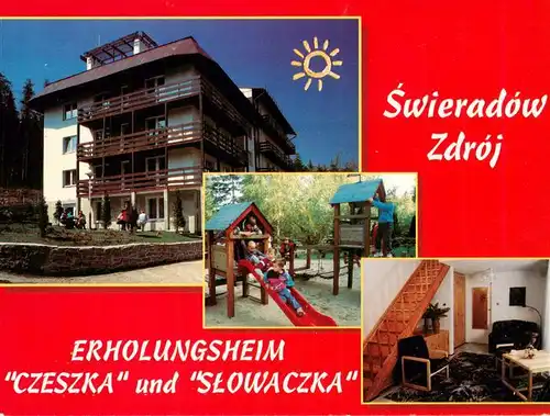 AK / Ansichtskarte 73876006 Swieradow_Zdroj_Bad_Flinsberg_PL Erholungsheim Czeszka und Slowaczka 