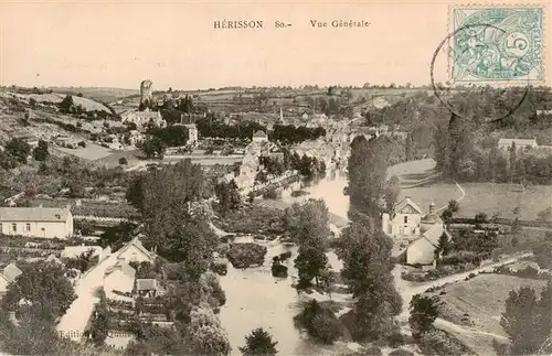 AK / Ansichtskarte  Herisson_03_Allier Vue générale 