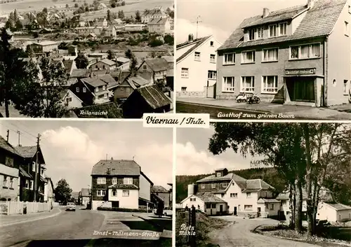 AK / Ansichtskarte 73876931 Viernau Teilansicht Gasthof Ernst-Thaelmann-Strasse Ratsmuehle Viernau