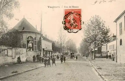 AK / Ansichtskarte  Vaujours_93_Seine-Saint-Denis Rue de Meaux 