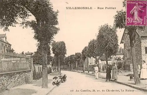 AK / Ansichtskarte  Villemonble_Villemomble_93_Seine-Saint-Denis Rue Pottier 