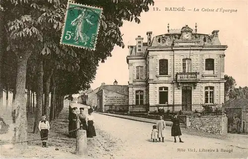 AK / Ansichtskarte  Bauge_49_Maine-et-Loire La Caisse d'Epargne 