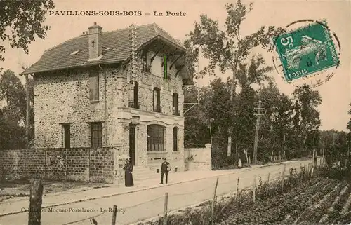 AK / Ansichtskarte  Pavillons-sous-Bois_Les_93_Seine-Saint-Denis La Poste 