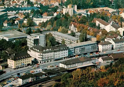 AK / Ansichtskarte 73878306 Geislingen__Steige Hauptbahnhof und Eberhardstrasse 